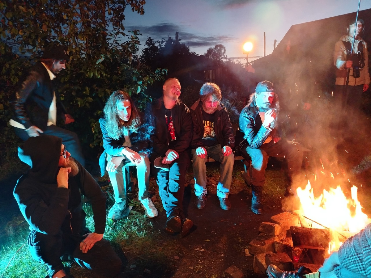 Кадр со съёмок фильма "Аспарты"