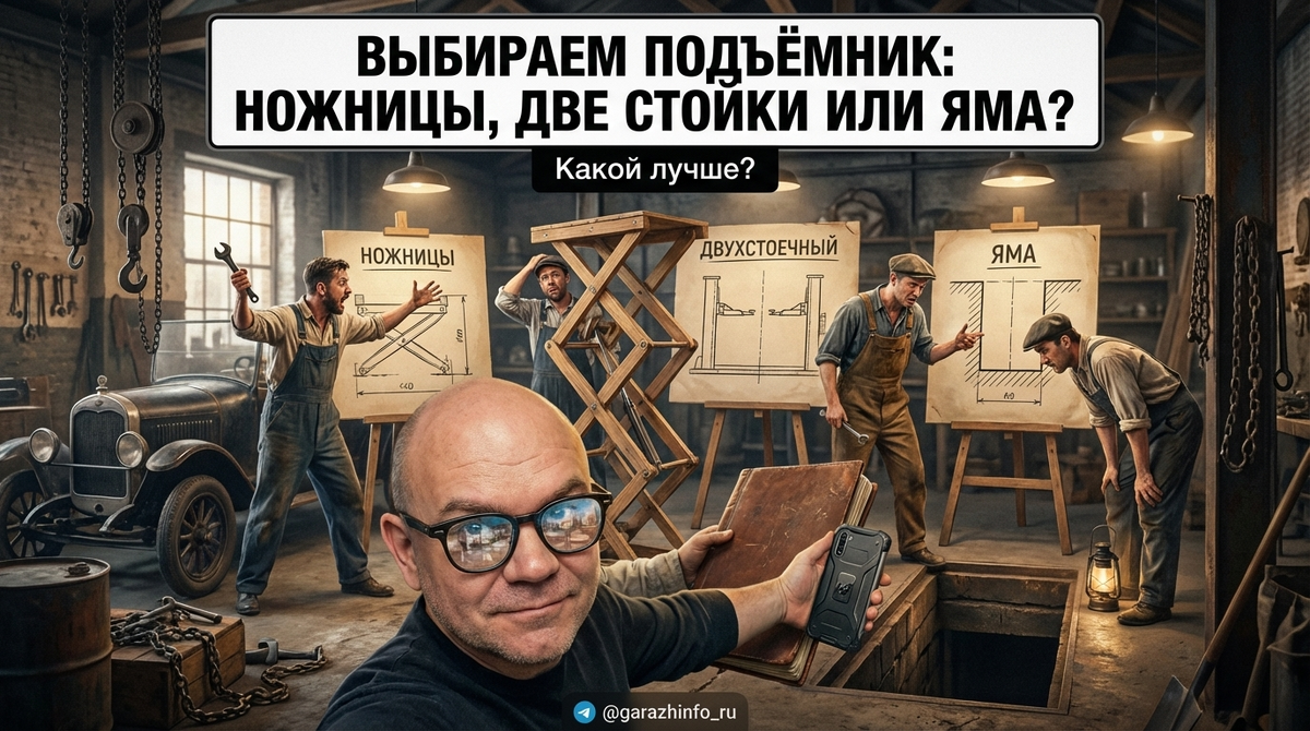    Выбор подъемника для авто — ножничный, двухстоечный или яма? Zero8