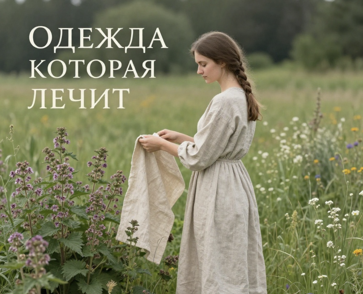 заменить синтетику на лён и крапиву