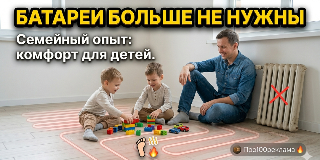 Батареи больше не нужны? Честный отзыв о водяном теплом поле и наш выбор для нового дома