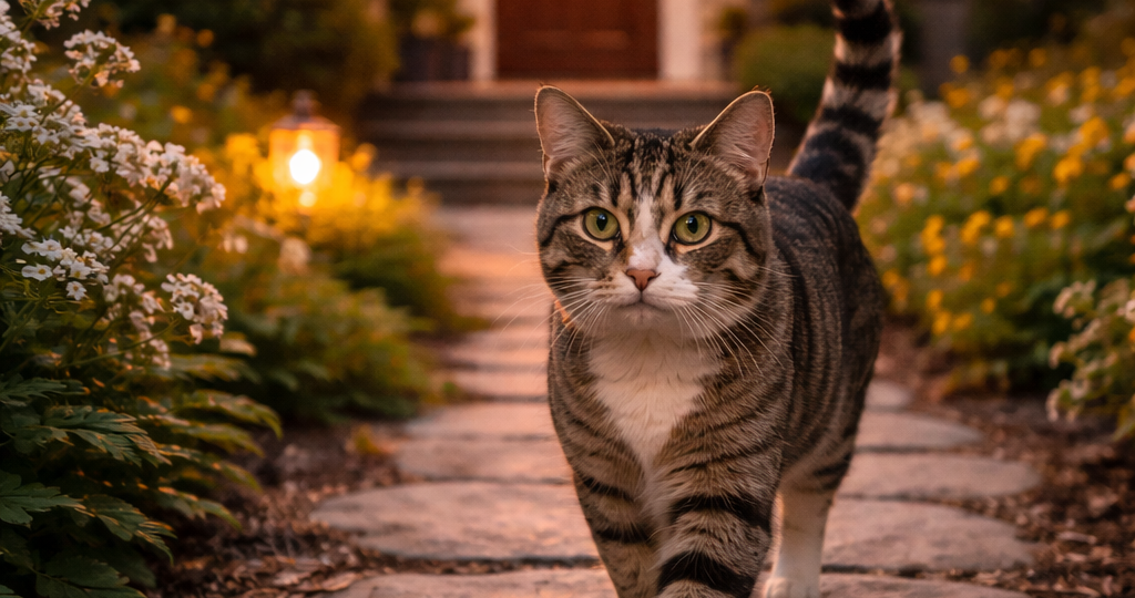 Кошка, которая каждый день приходила к одному дому – пока я не понял причину