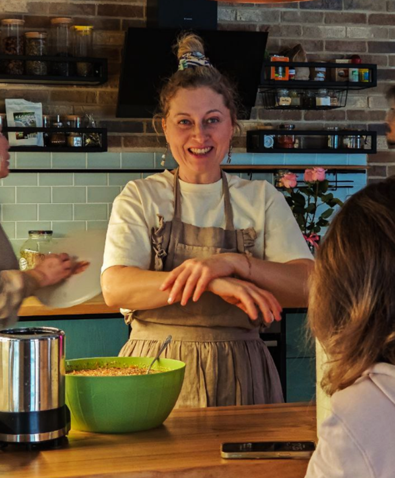 Юлия Беллавита на ретрите "Сияющий детокс"