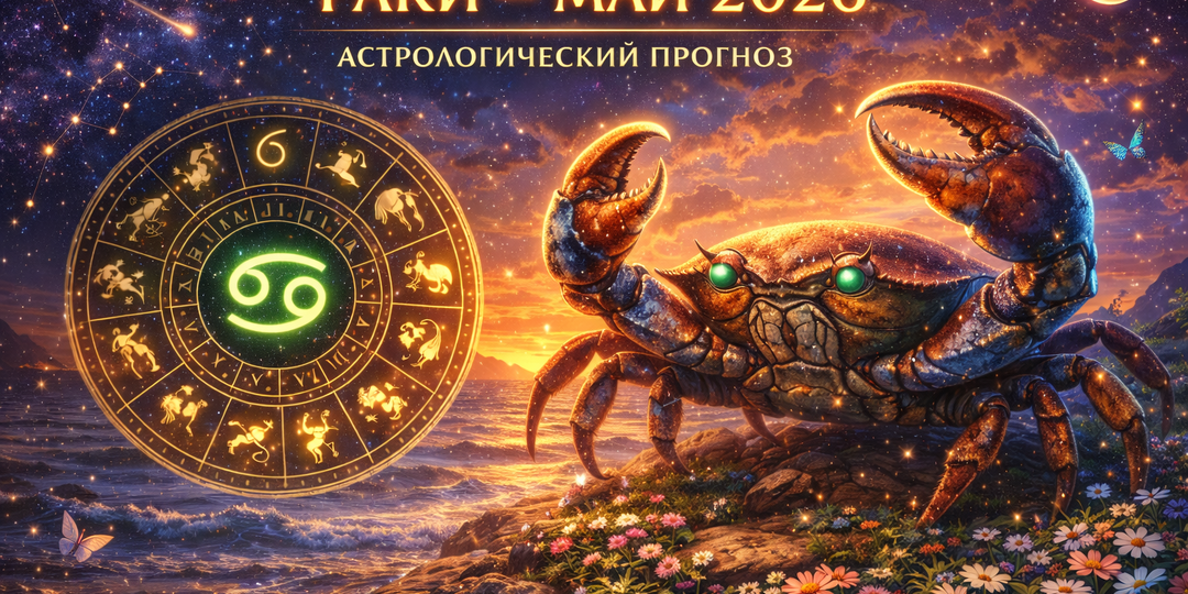Раки - май 2026 астрологический прогноз