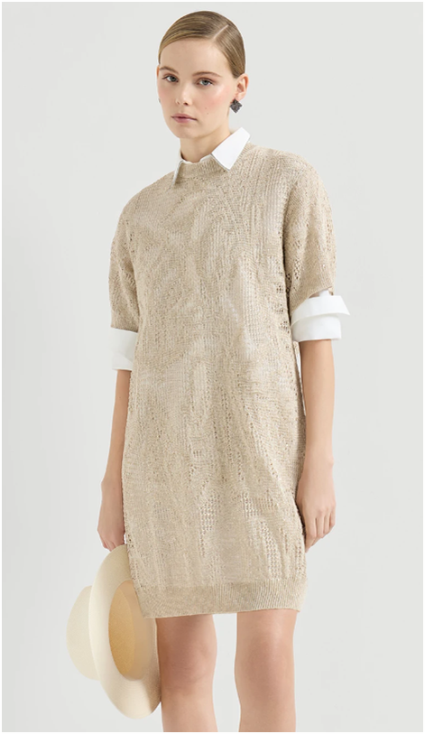 Платье Dazzling Water Lillies - передняя часть.