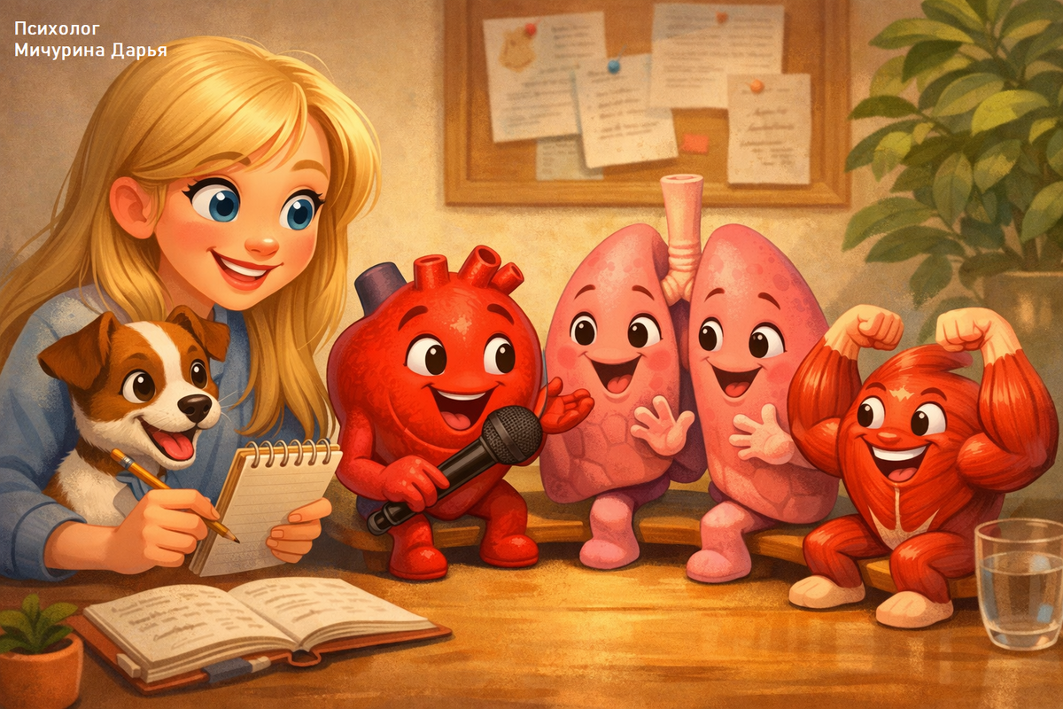 Паническая атака - это тренировка тревожной системы, а не сигнал опасности для сердца. Тело спокойно справляется, мозг учится отпускать страх, и каждый такой эпизод делает тебя сильнее и спокойнее.