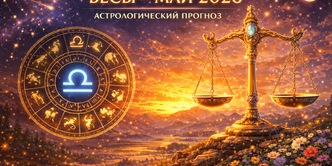Весы - май 2026 астрологический прогноз
