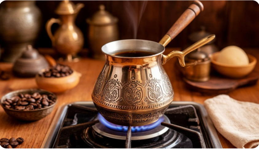 Варите кофе в турке... Никогда не делайте эту ошибку (она главная)