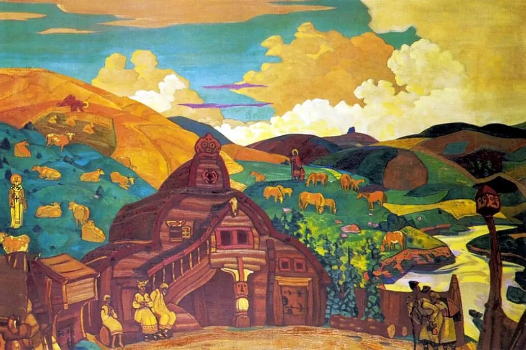 «Три радости» — картина Николая Константиновича Рериха (1916). 
Размеры: 130×175 см. 
Место нахождения: Государственный Русский Музей в Михайловском Дворце (Санкт-Петербург, Россия). 
Материалы: холст, темпера. 