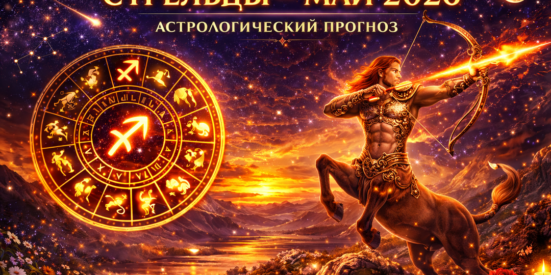 Стрельцы - май 2026 астрологический прогноз