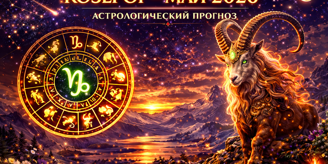 Козерог - май 2026 астрологический прогноз
