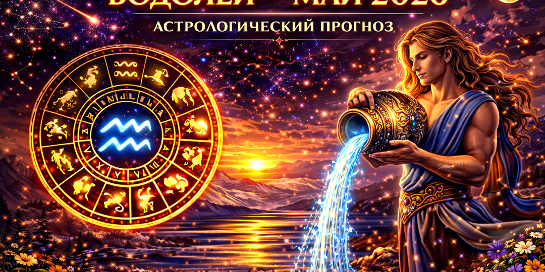 Водолей - май 2026 астрологический прогноз