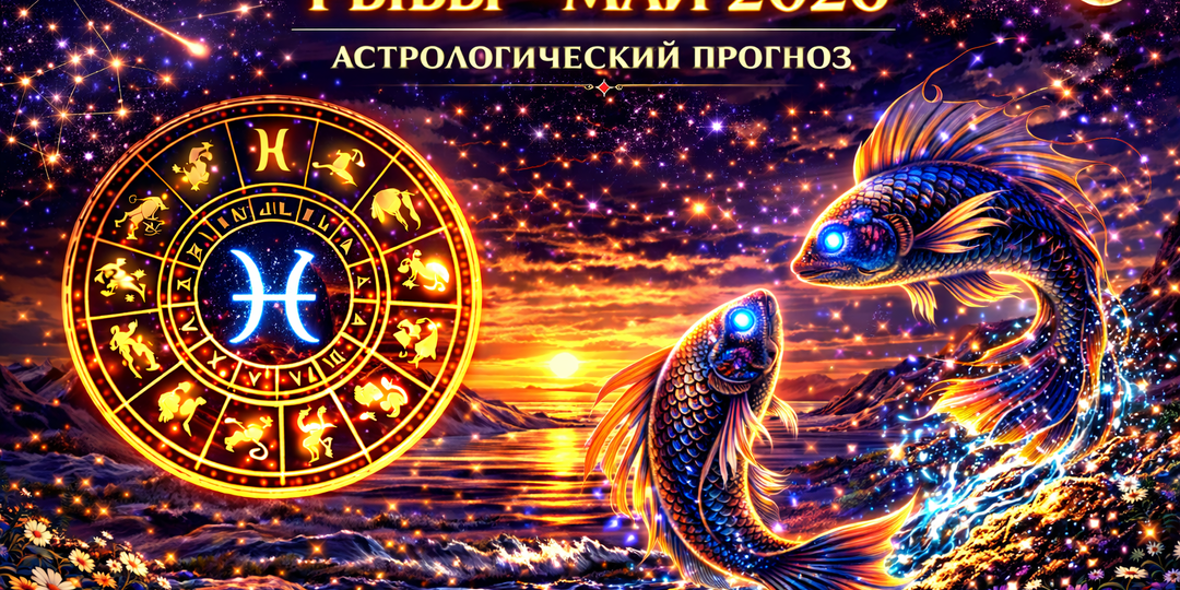Рыбы - май 2026 астрологический прогноз