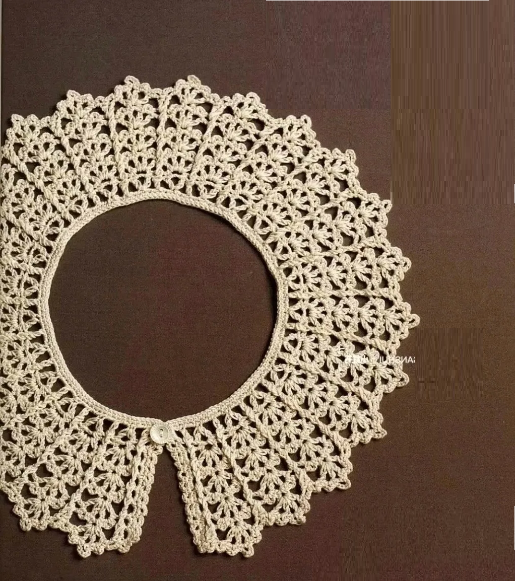 воротник крючком