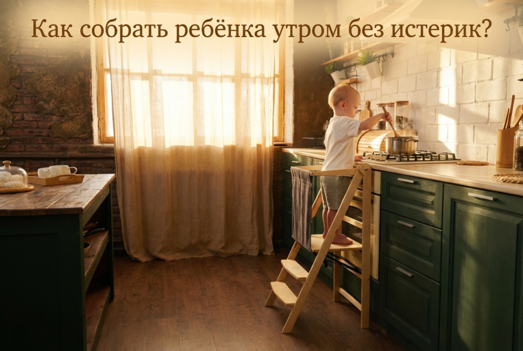    Грамотная организация утра помогает избежать стресса и спешки. ecomebel