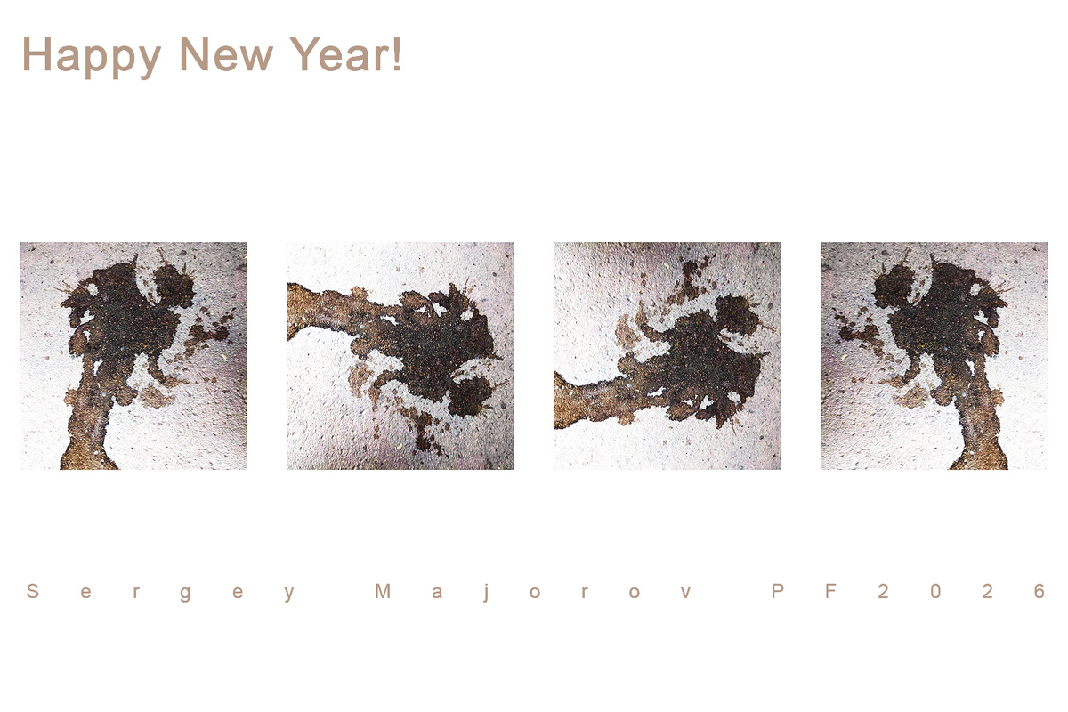 Поздравительная открытка победившая на  15th FIAP New Year Greetings Card Contest. www.fiap.ru/...123