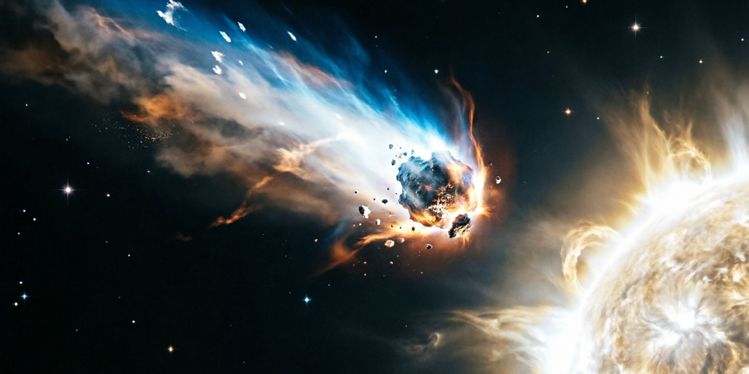 Солнце сожрало ярчайшую гостью года