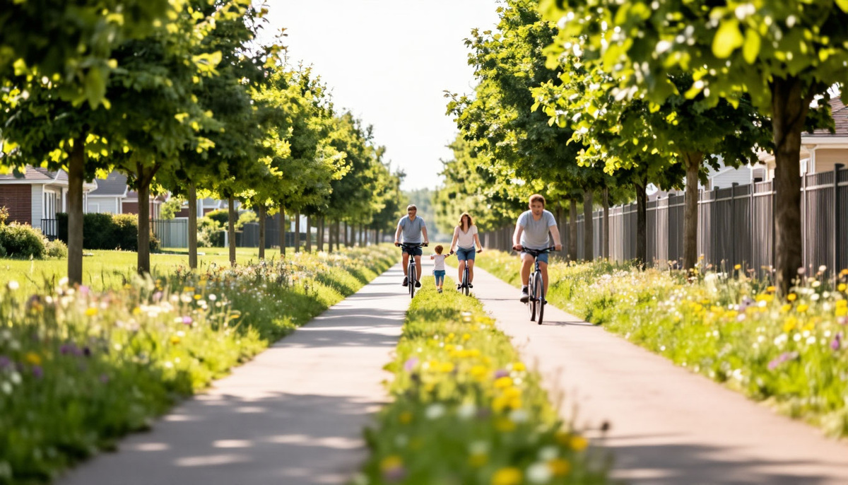 Нейтральная полоса на границе Швейцарии и Лихтенштейна