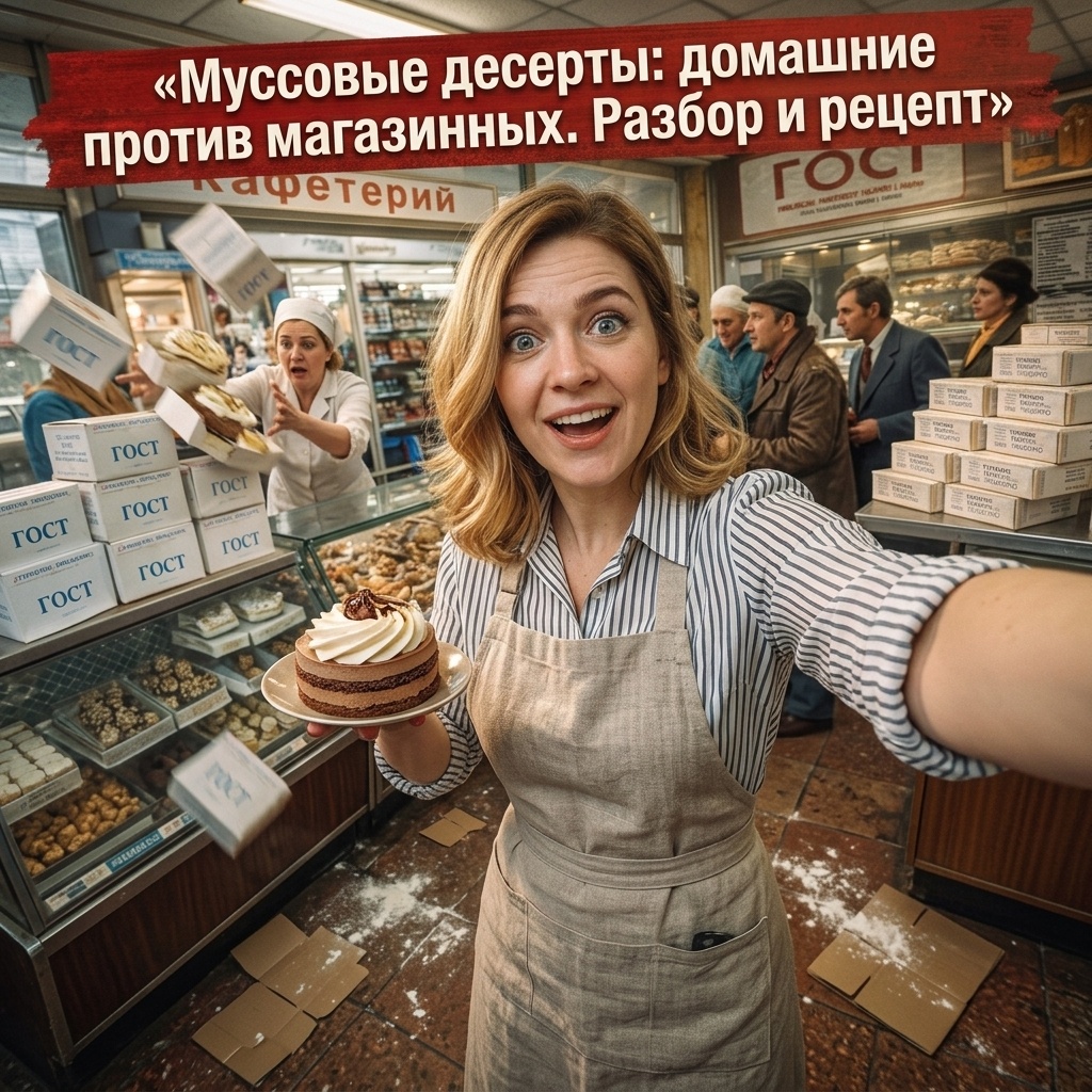    В чем разница между домашним и магазинным муссовым десертом admin