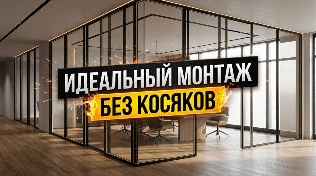    Технические решения по монтажу перегородок на натяжное покрытие. GarderobSystem