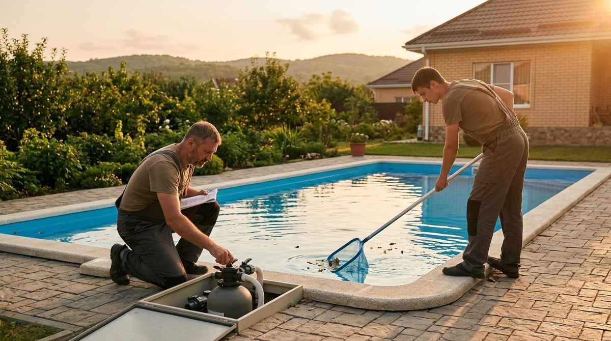 уход за бассейном на юге россии что нужно знать