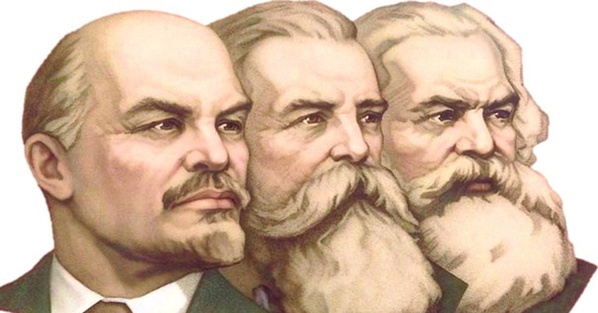 Традиционный советский плакат. Знали бы русские люди, что думают классики...