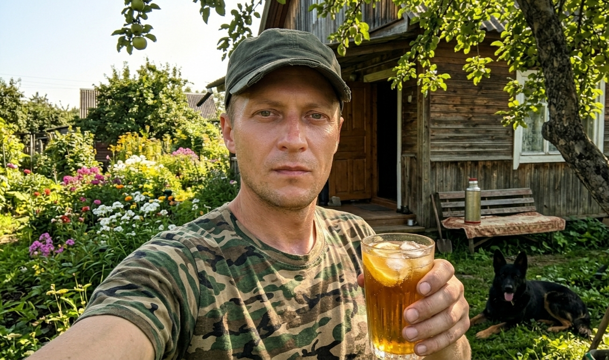 Лето 2025 года, огород.