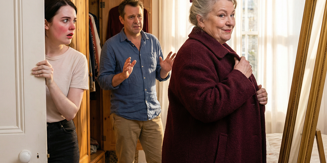 — Сынок, скажи своей жене, что матери не отказывают, — крикнула свекровь из примерочной