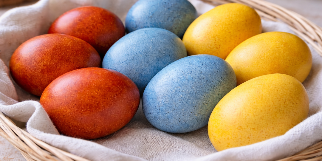 3 способа покрасить яйца без красителей — цвет получается чистым, без грязных пятен