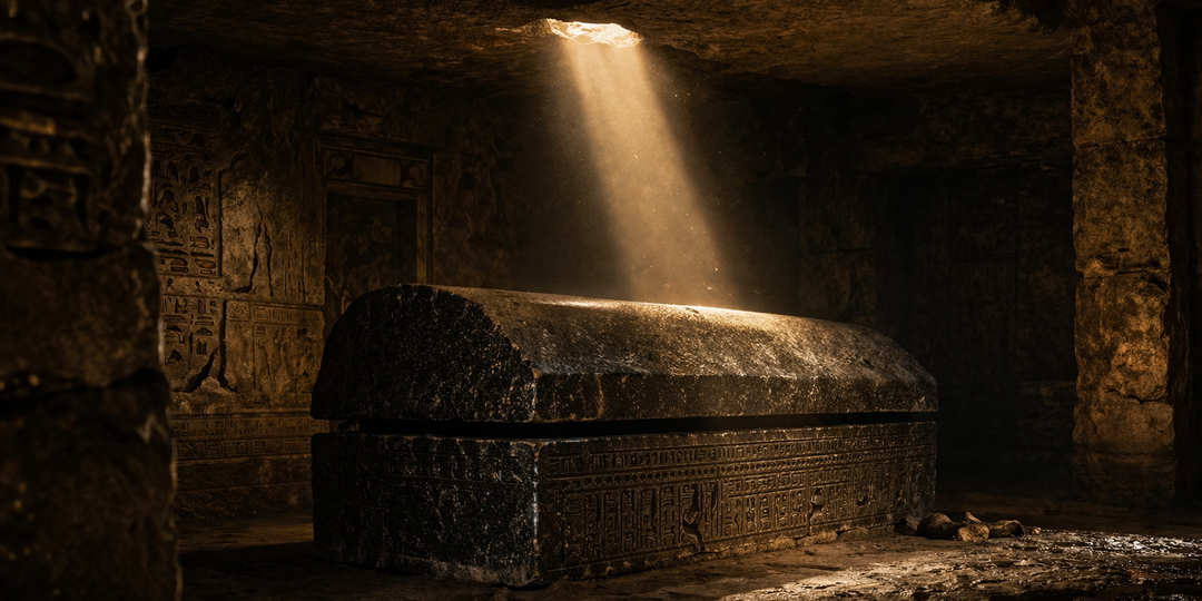 30 тонн гранита и 2000 лет молчания: что скрывал чёрный саркофаг, который боялись открывать