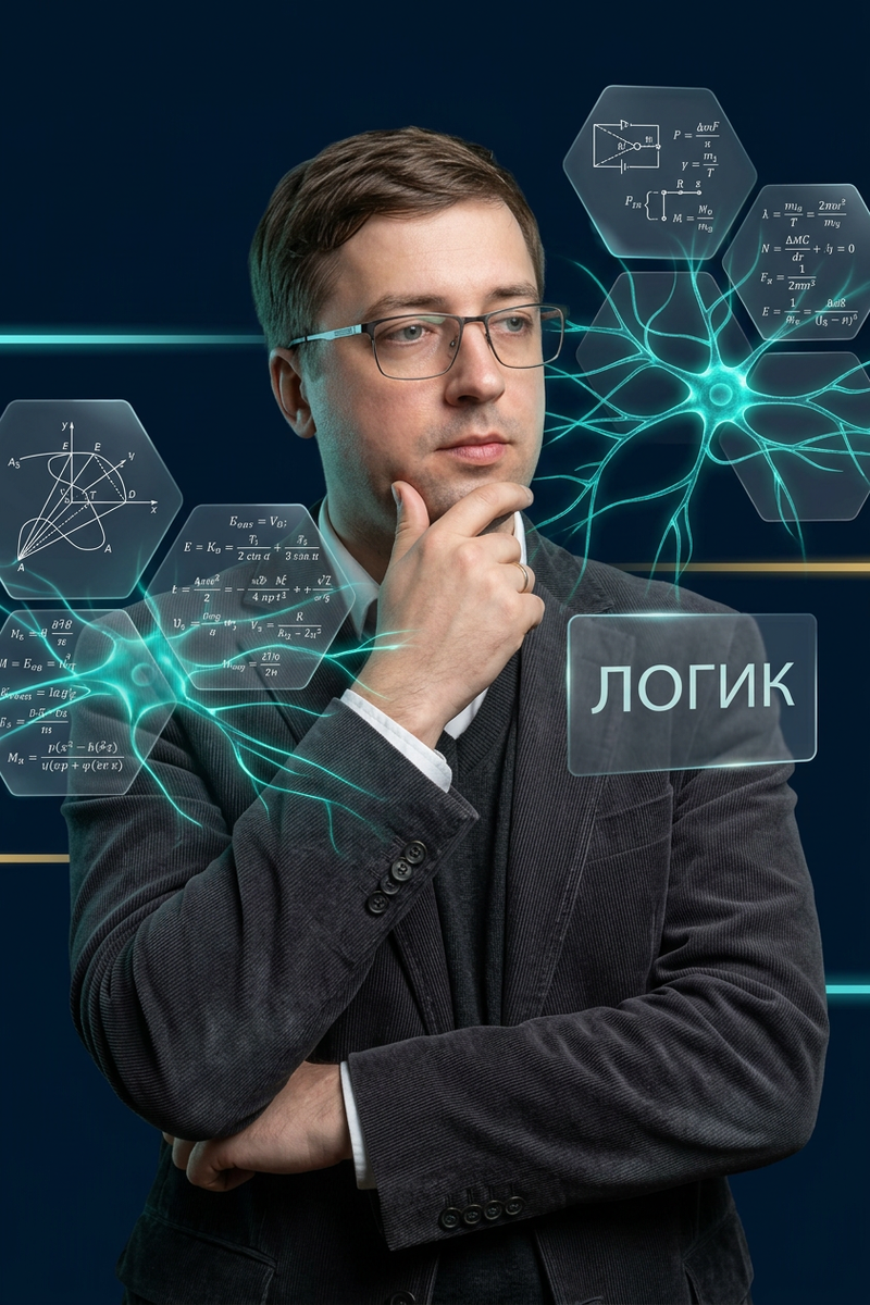 Альберт Эйнштейн воплощает архетип «Ученого» или «Логика» благодаря сочетанию мощного интеллекта и отсутствия потребности в жестких структурах