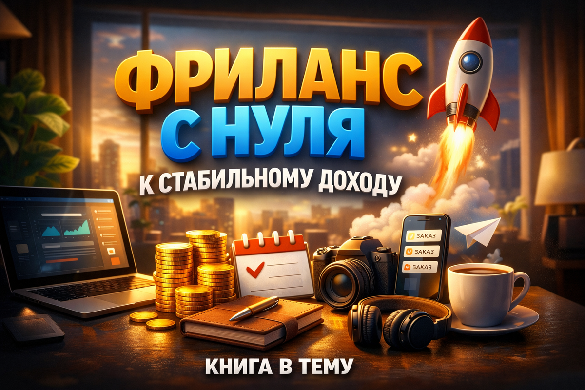 Как начать фриланс с нуля и выйти на стабильный доход в 2024: пошаговое руководство