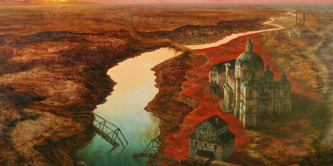 Нуаровые миры за гранью реального пространства и времени… Творчество польской художницы Мариолы Яшко