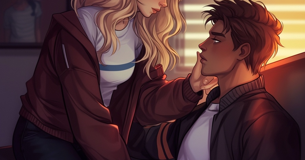 — Ты что? Привидение увидела? — усмехается парень, беря меня за подбородок и разглядывая моё лицо.