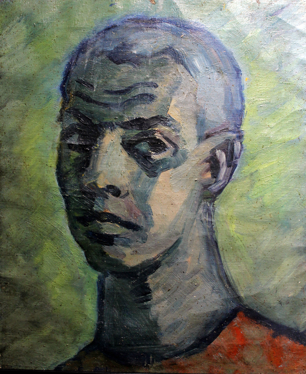 Элий Белютин. Автопортрет, 1941 год. Музей изобразительных искусств, Калининград