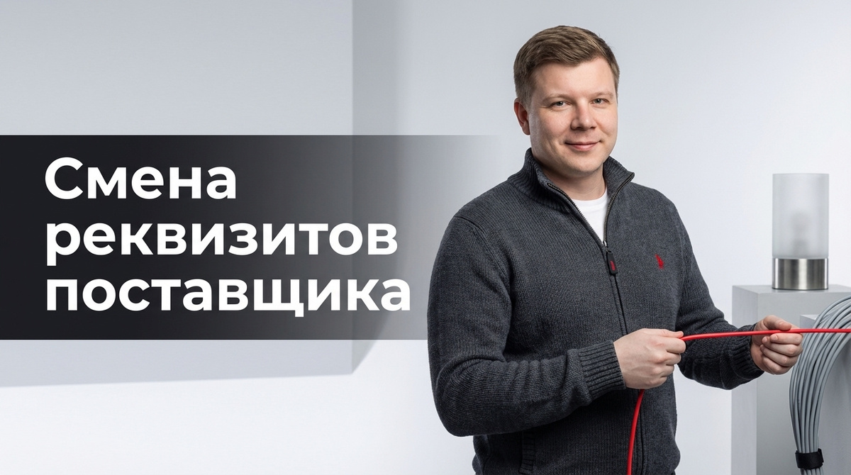 Смена реквизитов поставщика: разбор для импортёров в 2026 году