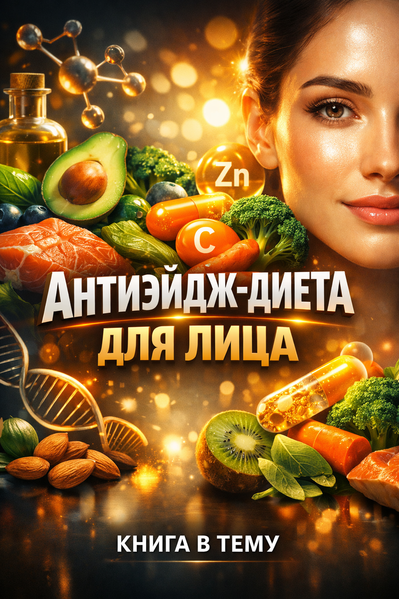 Как питание влияет на старение кожи: антиэйдж-диета для лица