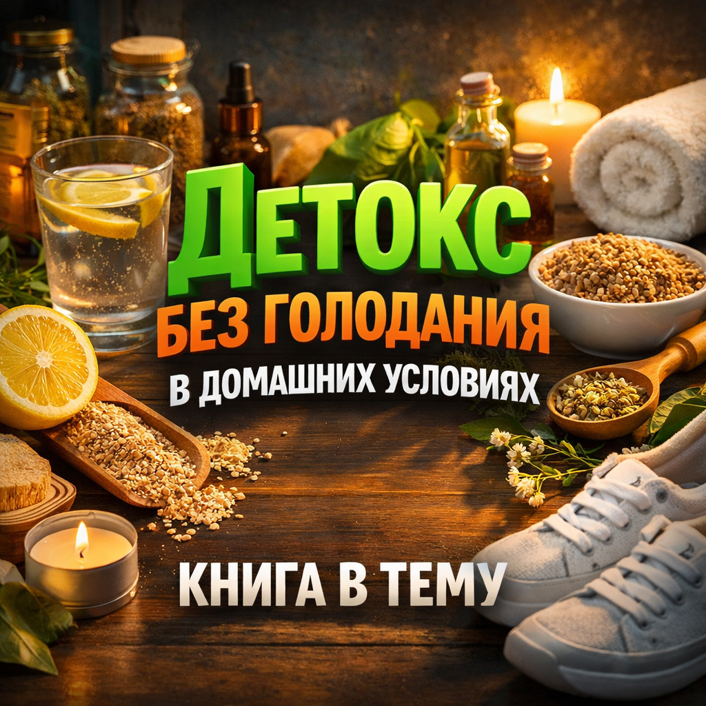 Как мягко очистить организм в домашних условиях: пошаговая система детокса без голодания
