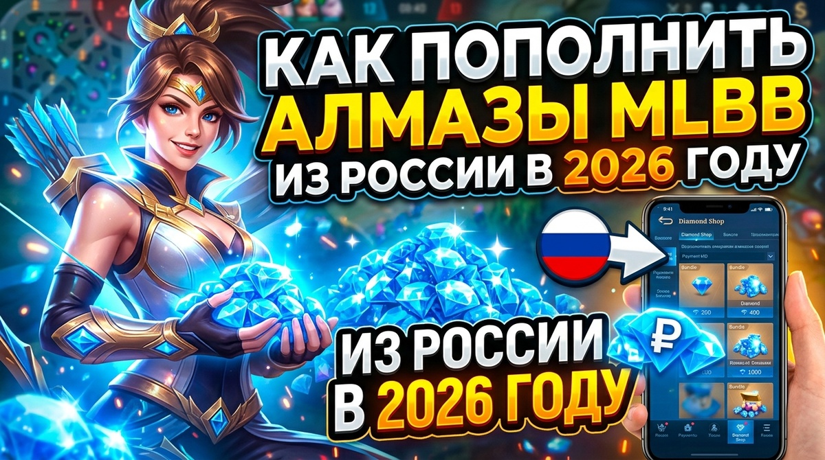 Пополнение алмазов в Mobile Legends Bang Bang