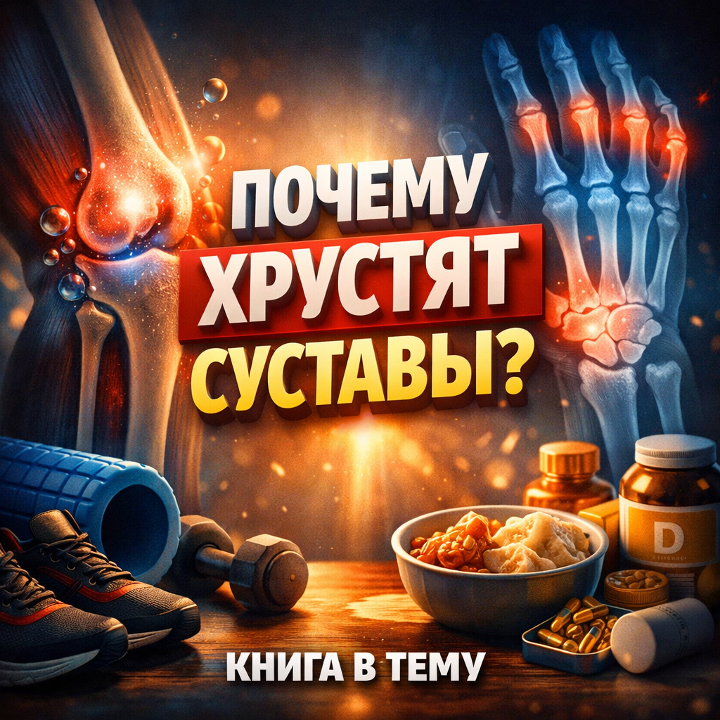 Почему хрустят суставы и как вернуть подвижность без лекарств