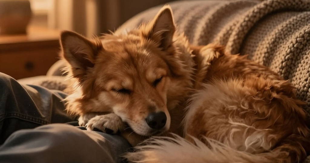 Место в стае: 5 причин, почему собака упорно лезет к вам в кровать