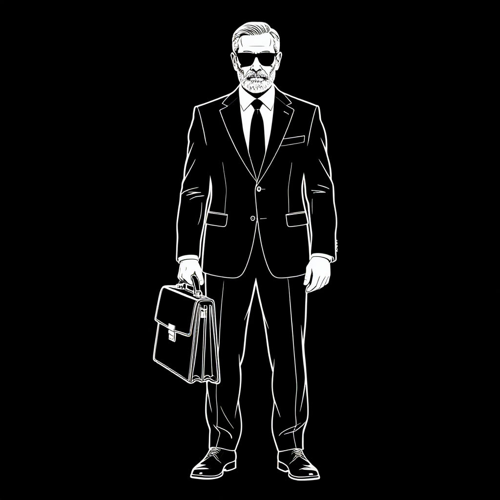 Мистер Келли - алчный английский бизнесмен и большой любительсоветских часов . Иллюстрация ИИ