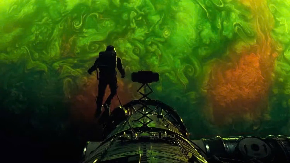 Кадр из фильма «Проект "Конец Света"» (2026), реж. Фил Лорд и Кристофер Миллер (Amazon MGM Studios)