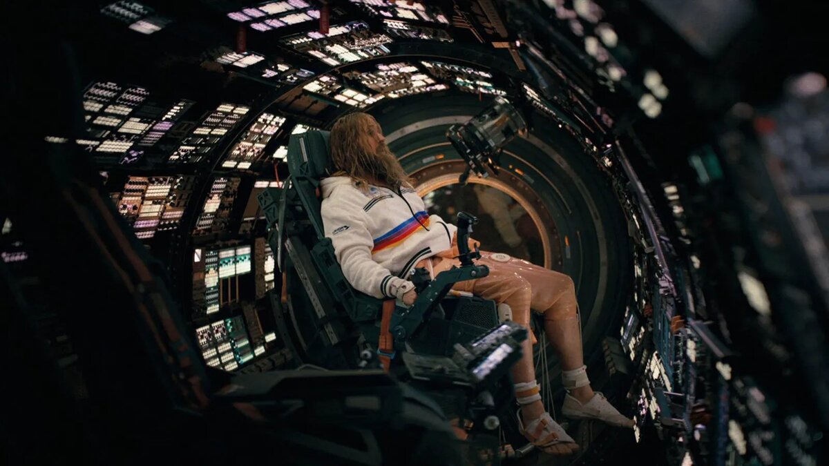 Кадр из фильма «Проект "Конец Света"» (2026), реж. Фил Лорд и Кристофер Миллер (Amazon MGM Studios)