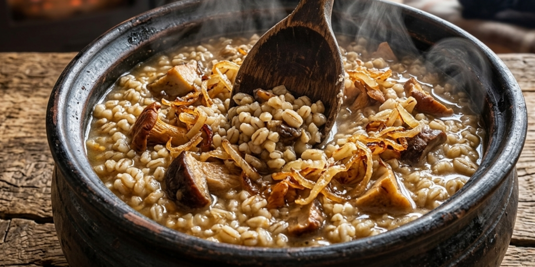 ​«Черная каша» северных воинов: забытый рецепт 18 века, который я воскрешу сегодня в своей печи