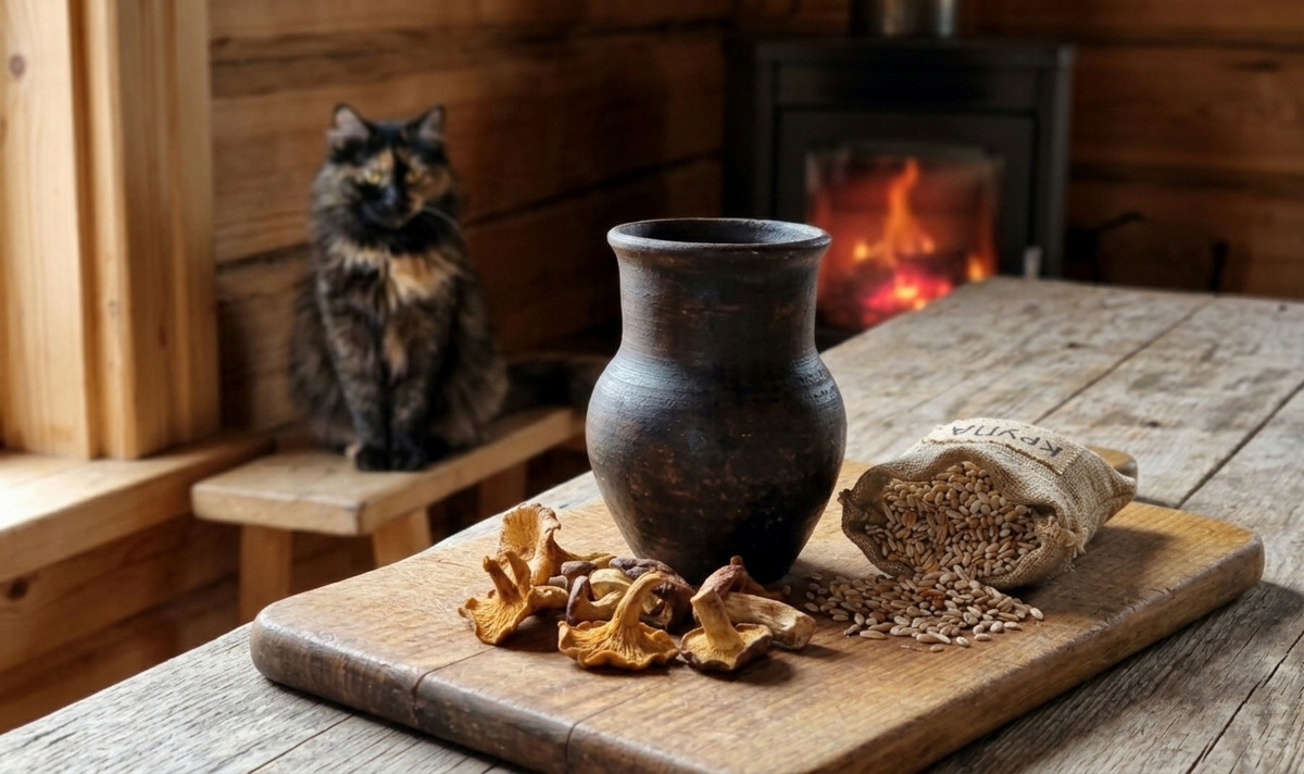 С кошкой тоже поделюсь.