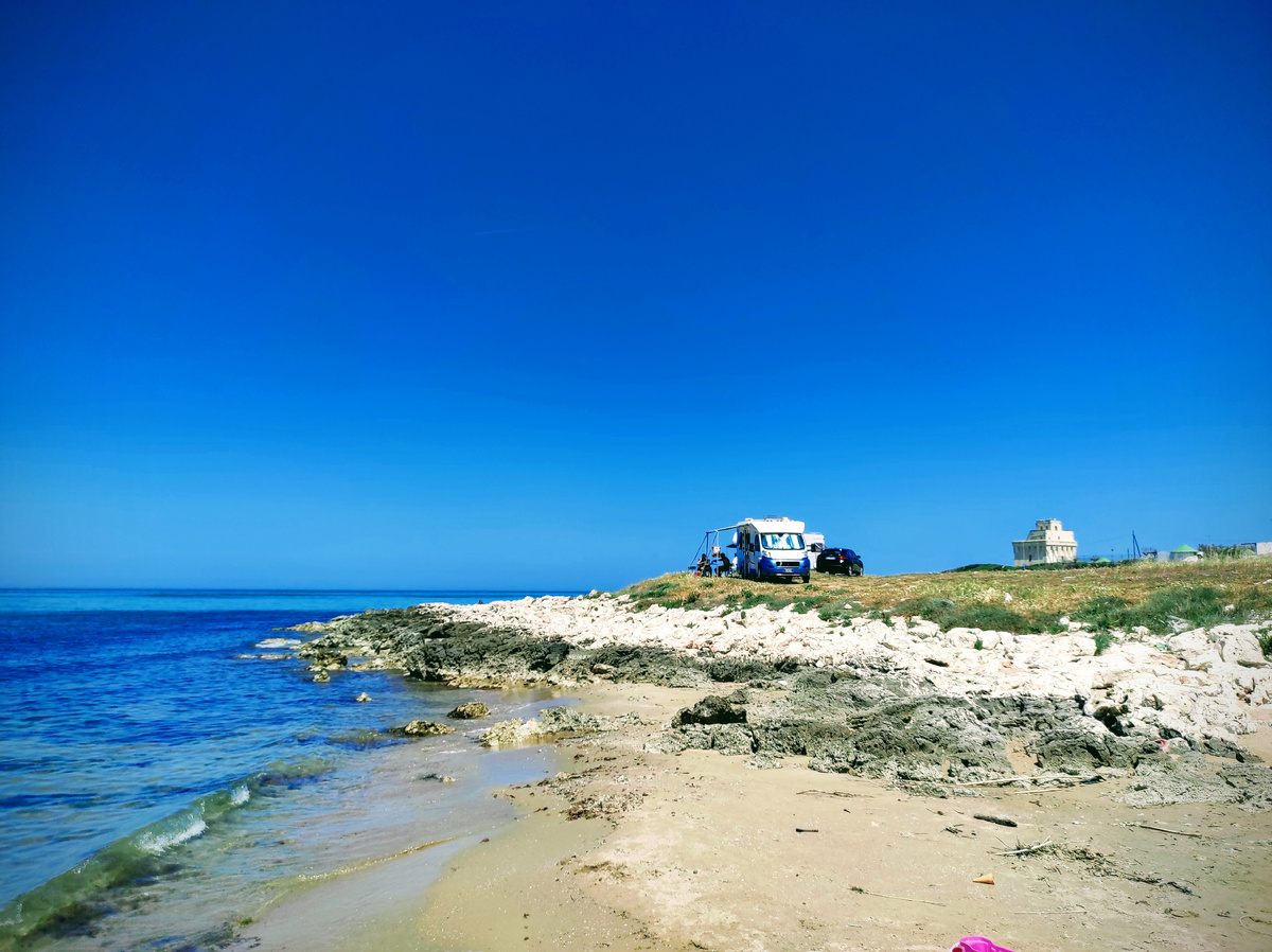 Пикник на море, Гаргано, регион Апулия