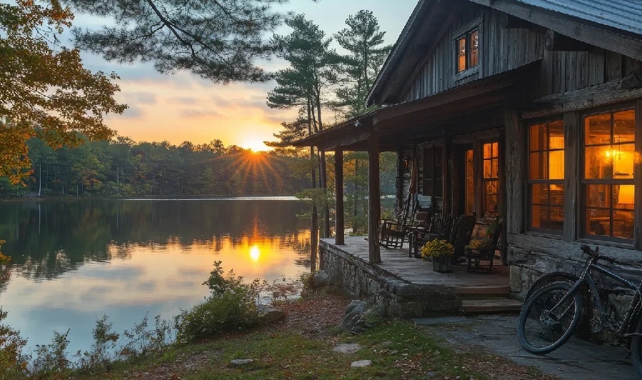 дом у озера