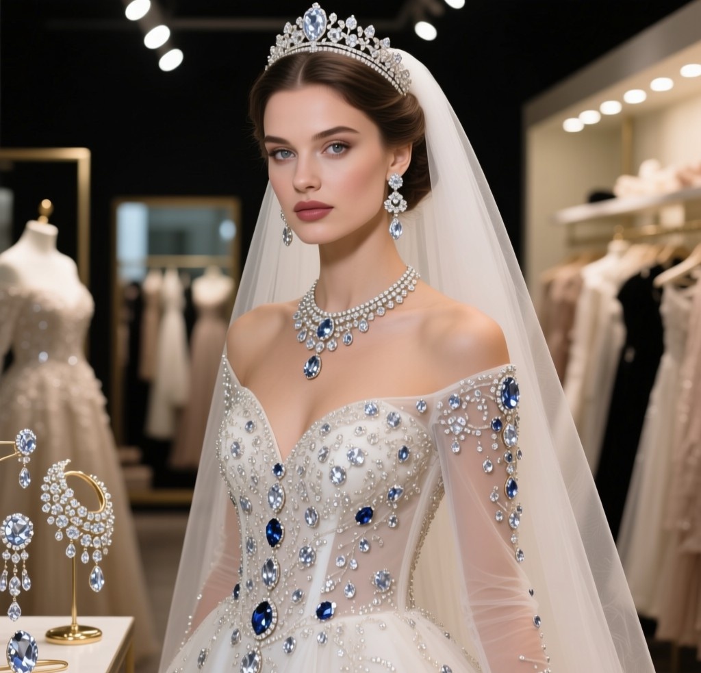 Невеста. Иллюстрация сгенерирована нейросетью