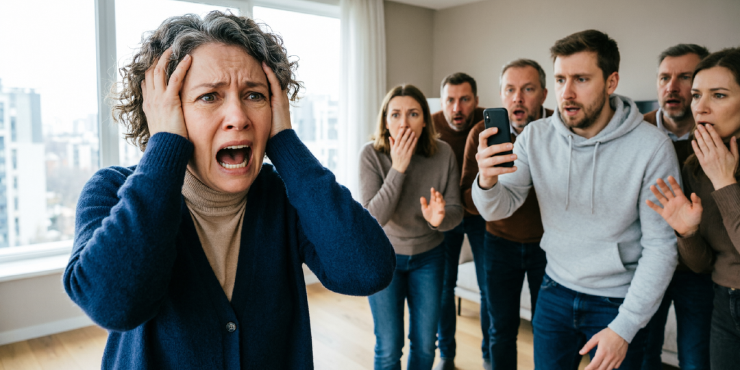 Выключи это немедленно! - закричала свекровь, когда на её дне рождения заиграла не музыка, а странный телефонный разговор..