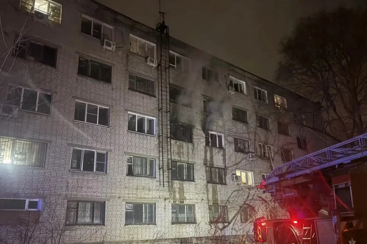    Пожар в общежитии Хабаровска унёс жизни мужчины и женщины